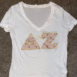 Delta Zeta V-Neck T-shirt